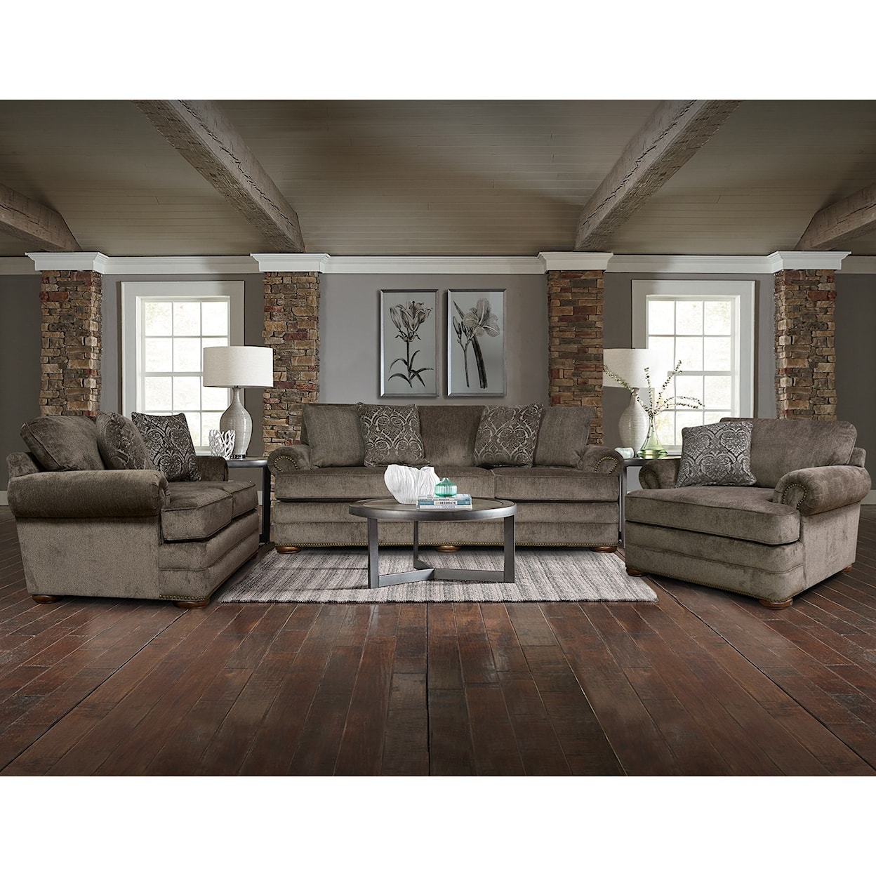 Tennessee Custom Upholstery 6M00/N Series Stationary Living Room Group
