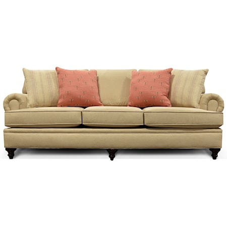 Sofa with Nailhead Trim