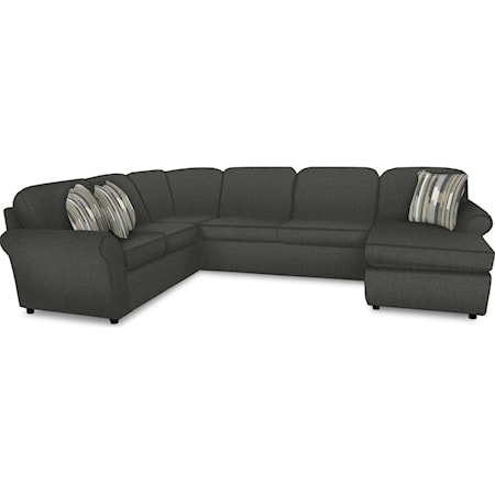 5-6 Seat (right side) Chaise Sectional