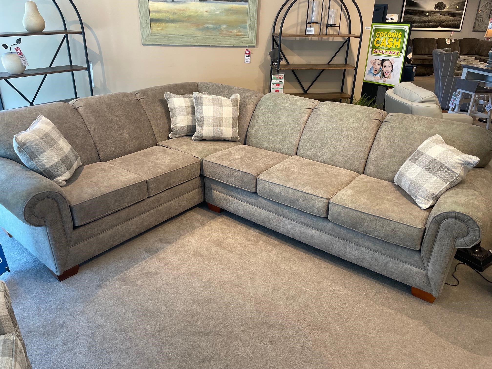 2 Piece Sectional with Frame Kit Upgrade