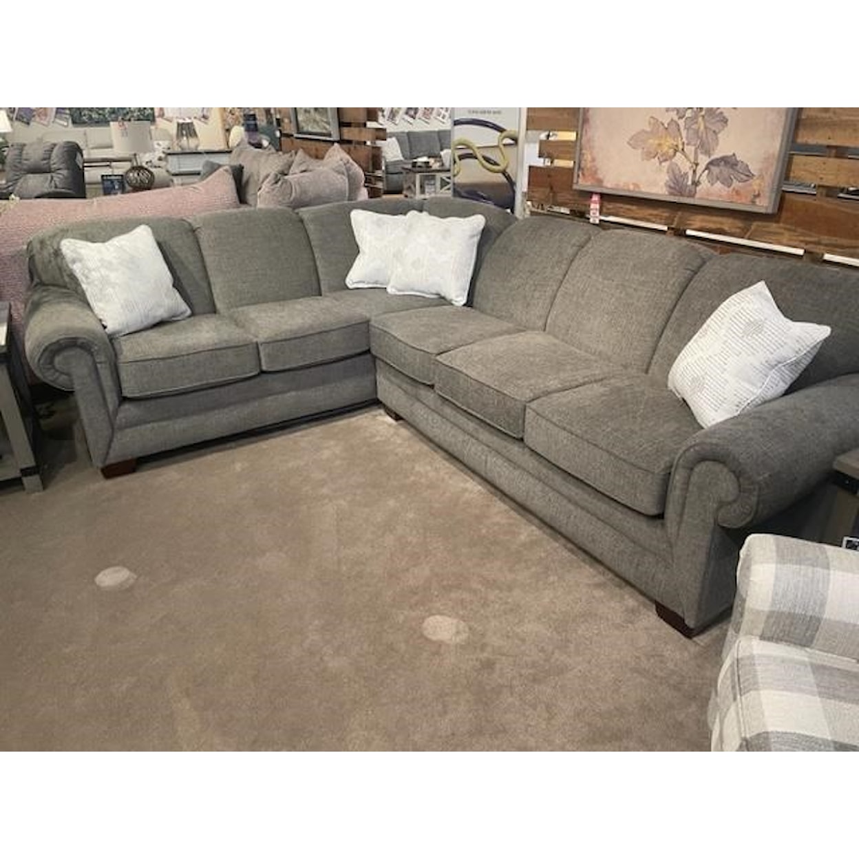 England 1430R/LSR Series 2-PC Sectional