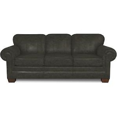 Leather Sofa with Upgraded Frame Kit