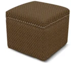 England 2F00/N Series Storage Ottoman with Nailhead Trim