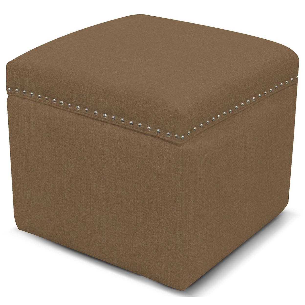 Dimensions 2F00/N Series Storage Ottoman with Nailhead Trim