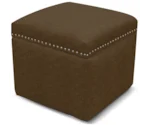 England 2F00/N Series Storage Ottoman with Nailhead Trim