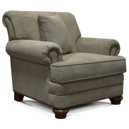 Chair with Nailhead Trim
