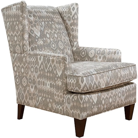 Upholstered Wing Chair