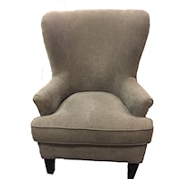 Wing Chair with Contemporary Style