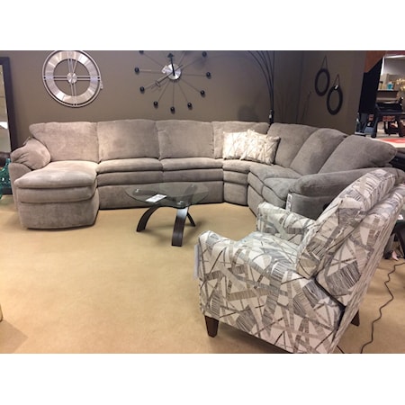 Six Seat Sectional