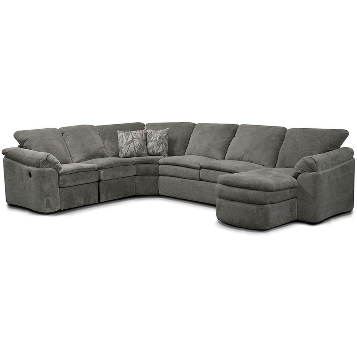 England 7300/L Series Reclining Sectional