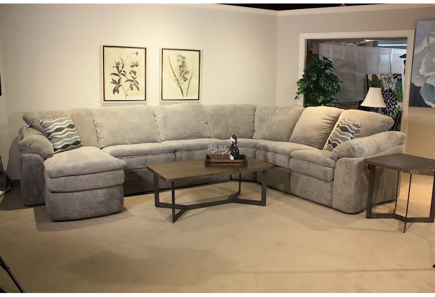 Seneca Falls Sectional Sofa by England at Esprit Decor Home Furnishings