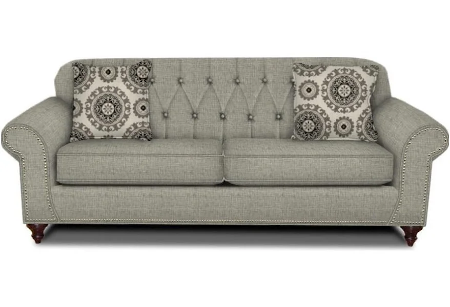 5730/N Series Sofa with Nailheads by England at VanDrie Home Furnishings