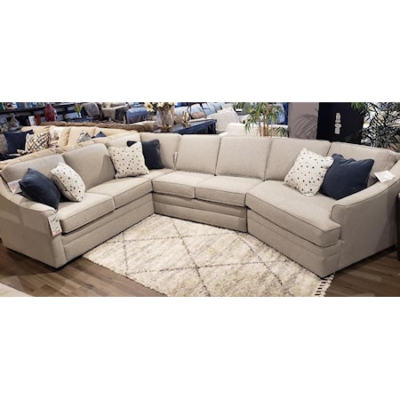 SECTIONAL SOFA WITH CUDDLER