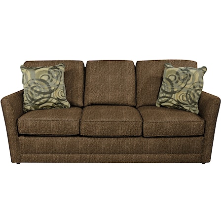 Simple Sofa with Tapered Arms