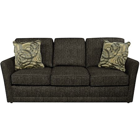 Simple Sofa with Tapered Arms