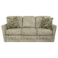 Simple Sofa with Tapered Arms