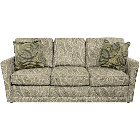 Simple Sofa with Tapered Arms