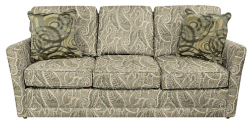 Simple Sofa with Tapered Arms