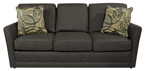 Simple Sofa with Tapered Arms