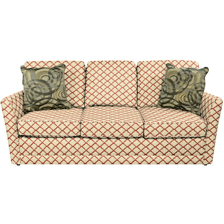 Simple Sofa with Tapered Arms