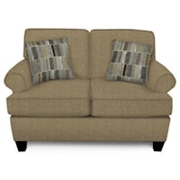 Loveseat with Casual Style