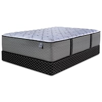 Full 16" Firm Pocketed Coil Mattress and 5" Premium Low Profile Foundation