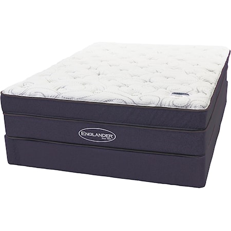 Cal King Coil on Coil PT Mattress Set