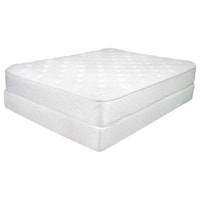 Twin Extra Long 10" Latex Mattress and Low Profile Base