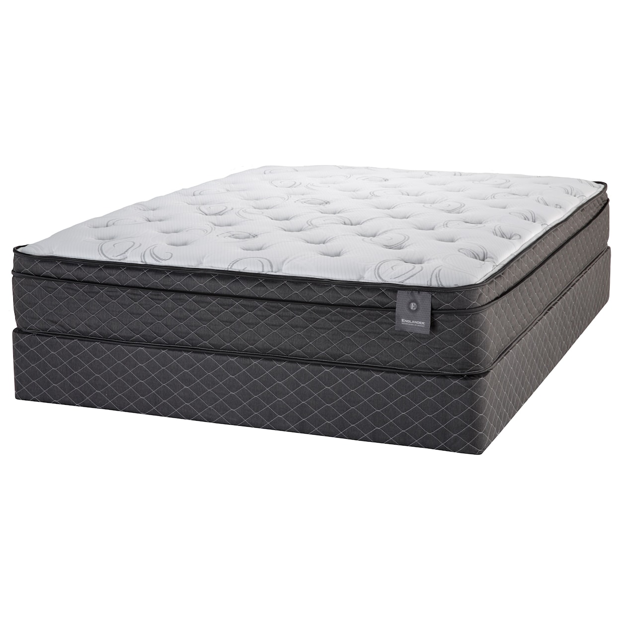 Englander Wayrarer II Twin ET Pocketed Coil Mattress Set