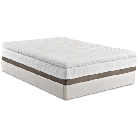 Queen 12" Gel Hybrid Mattress Set