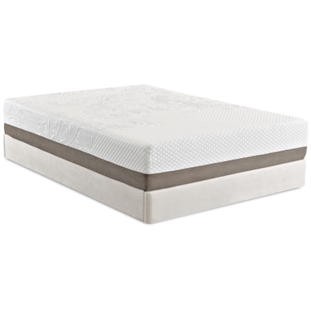 Queen 12" Gel Memory Foam Mattress Set