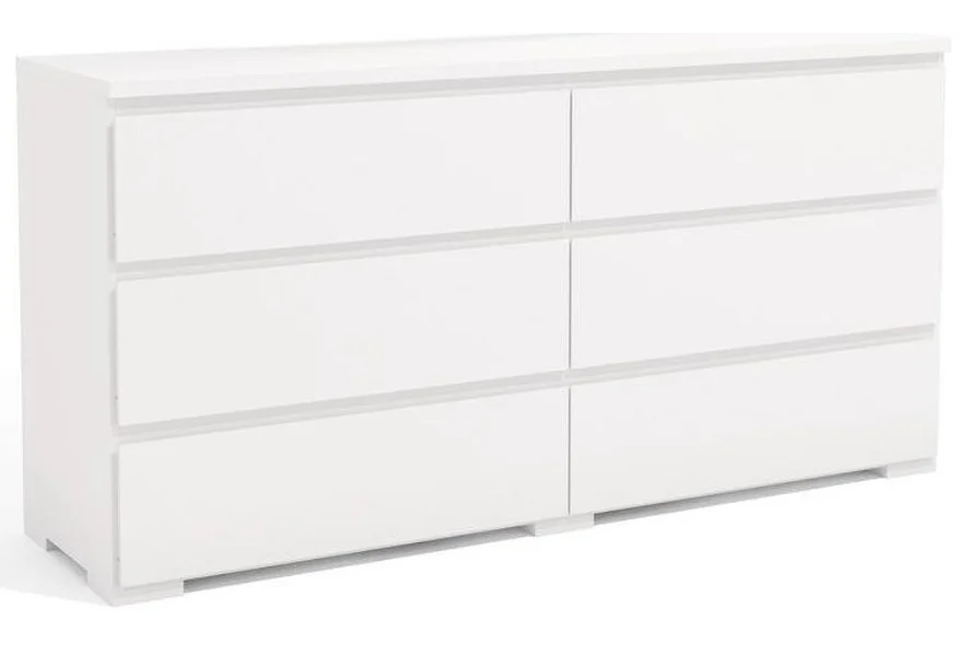 Bella Vista 6 Drawer Dresser by Equitable Trading, Inc at Red Knot