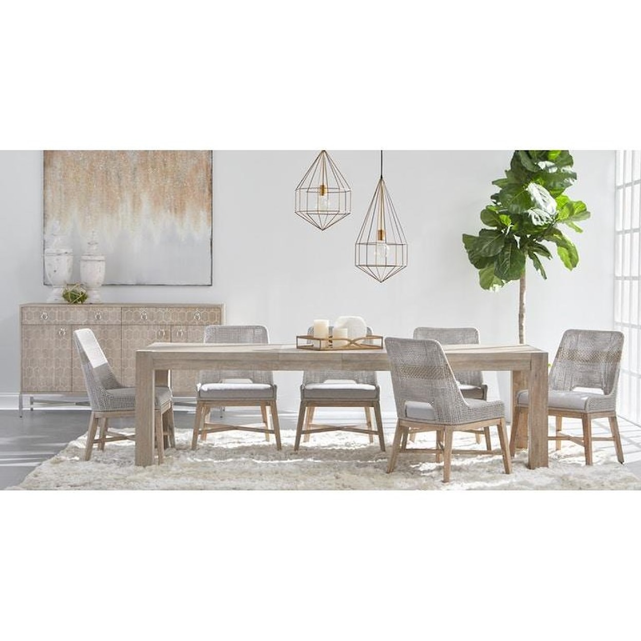 Essentials for Living Adler Adler Ext Dining Table