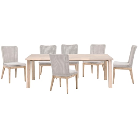 Rectangle Table and 6 Chairs