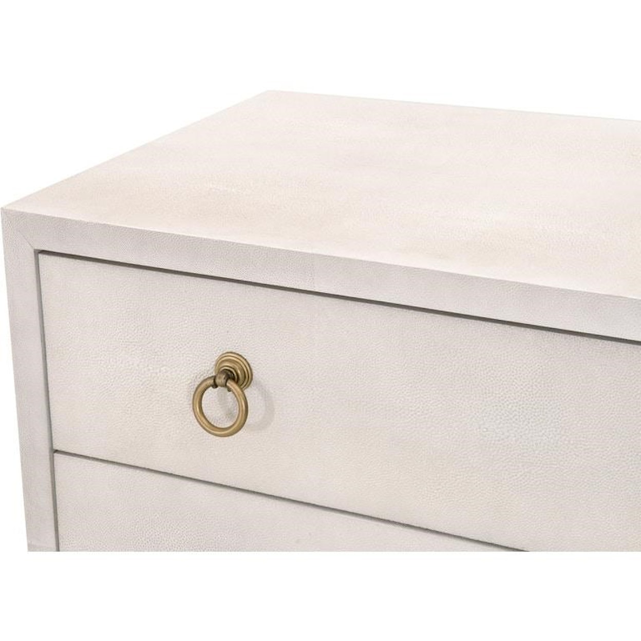 Essentials for Living raditions Strand Traditions Strand Shagreen 3-Drawer Nightsta