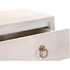 Essentials for Living raditions Strand Traditions Strand Shagreen 3-Drawer Nightsta