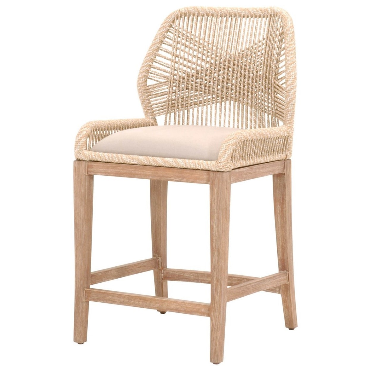 Essentials for Living Woven Loom Counter Stool