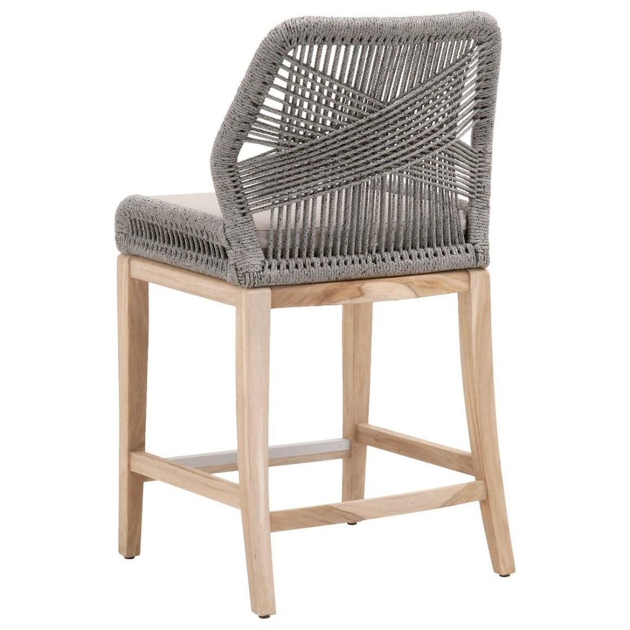 Essentials for Living Woven LOOM OUTDOOR COUNTER STOOL