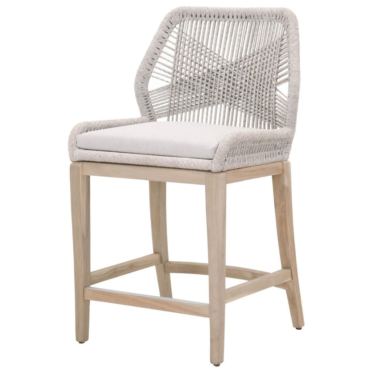 Essentials for Living Woven LOOM OUTDOOR COUNTER STOOL