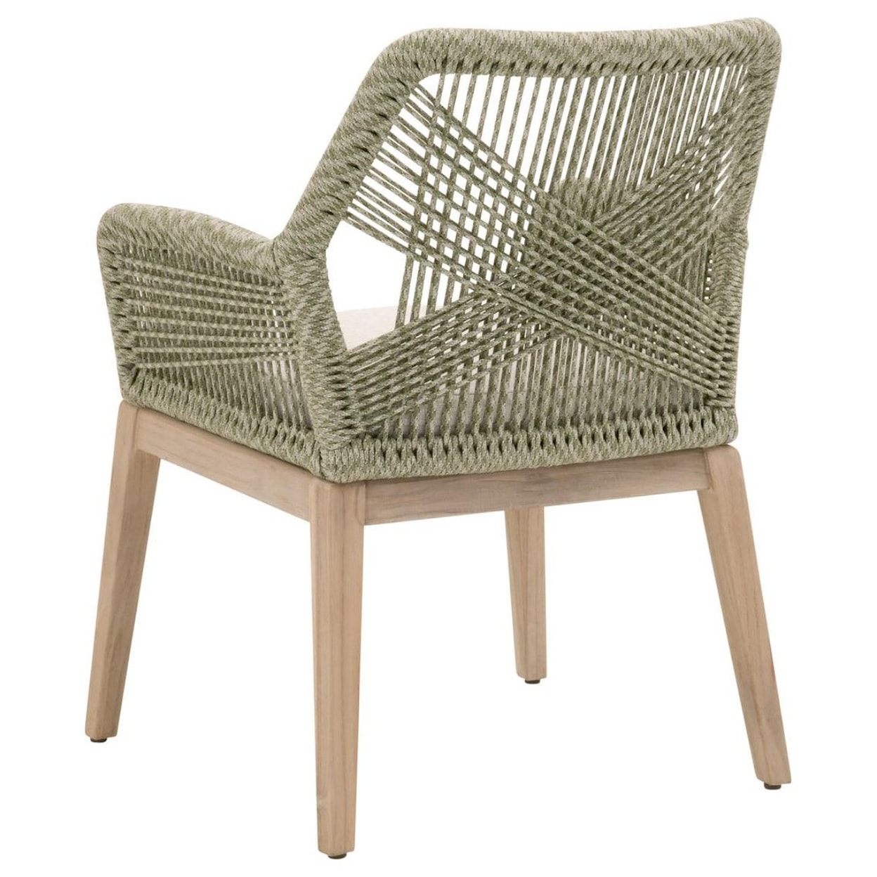 Essentials for Living Woven LOOM OUTDOOR ARMCHAIR