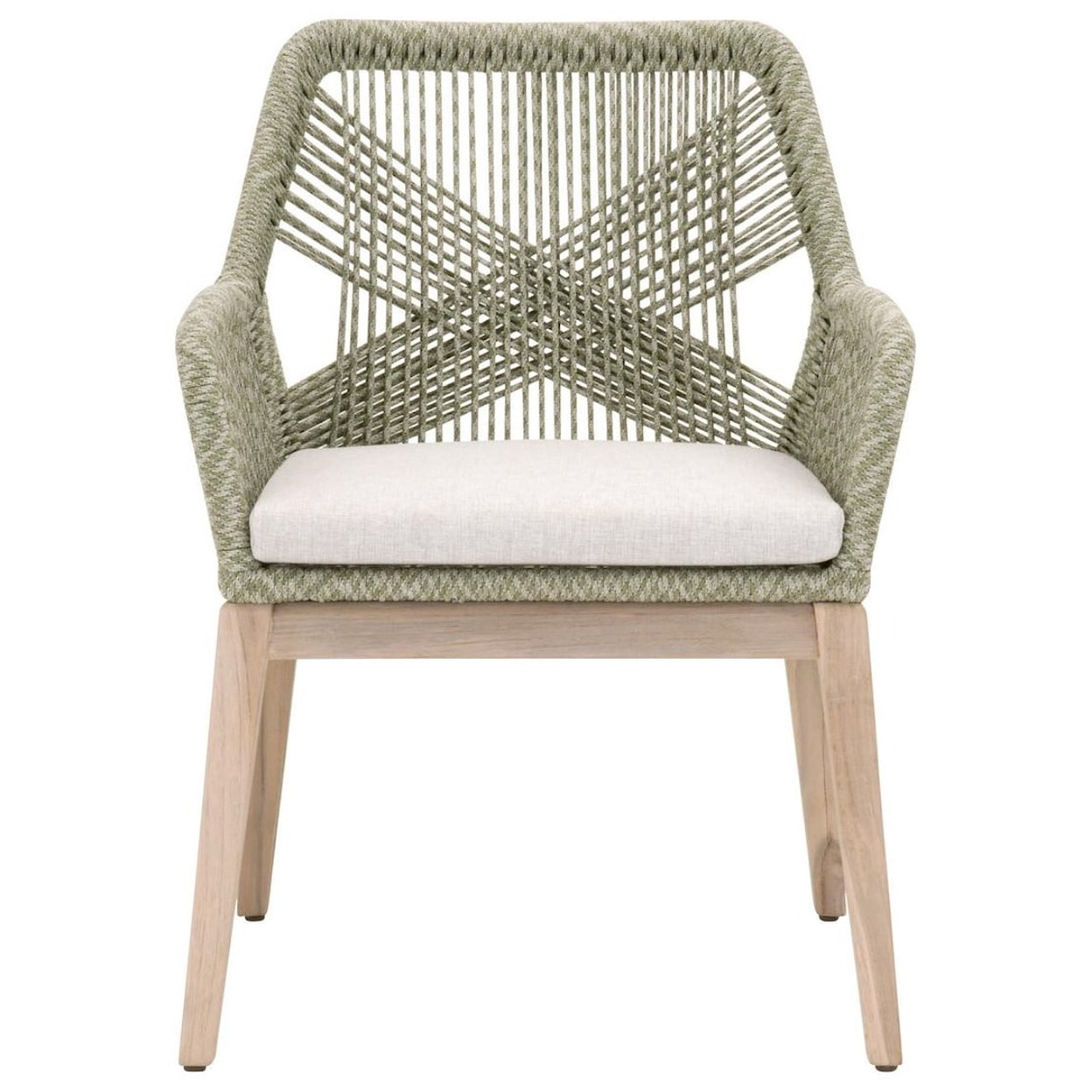 Essentials for Living Woven LOOM OUTDOOR ARMCHAIR