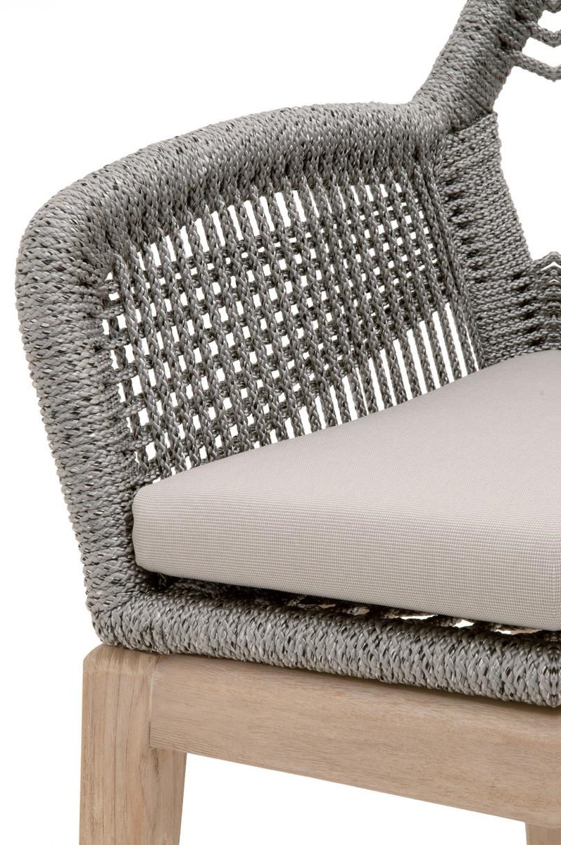 Essentials for Living Woven LOOM OUTDOOR ARM CHAIR