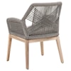 Essentials for Living Woven LOOM OUTDOOR ARM CHAIR