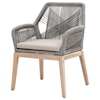 Essentials for Living Woven LOOM OUTDOOR ARM CHAIR