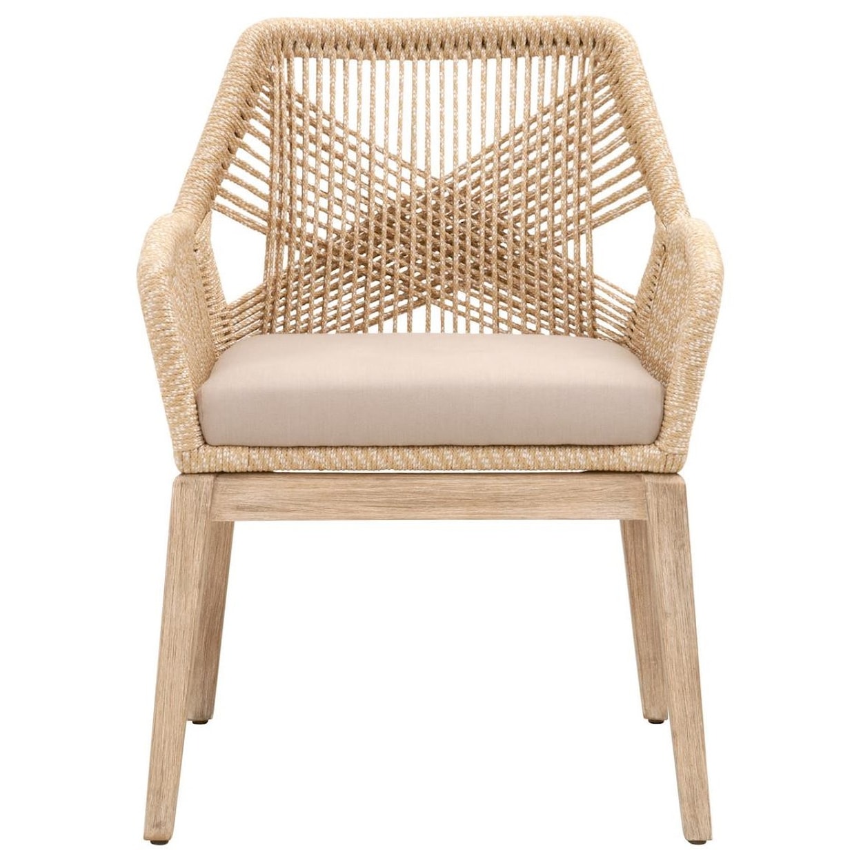 Essentials for Living Woven LOOM ARM CHAIR