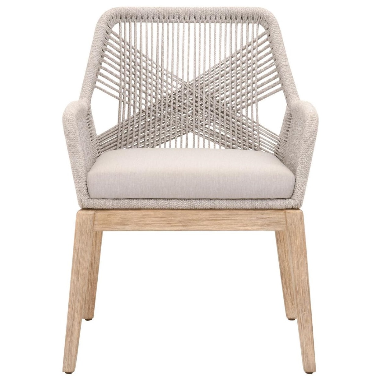 Essentials for Living Woven LOOM ARM CHAIR