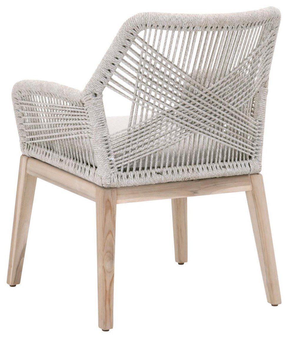 Essentials for Living Woven LOOM OUTDOOR ARM CHAIR