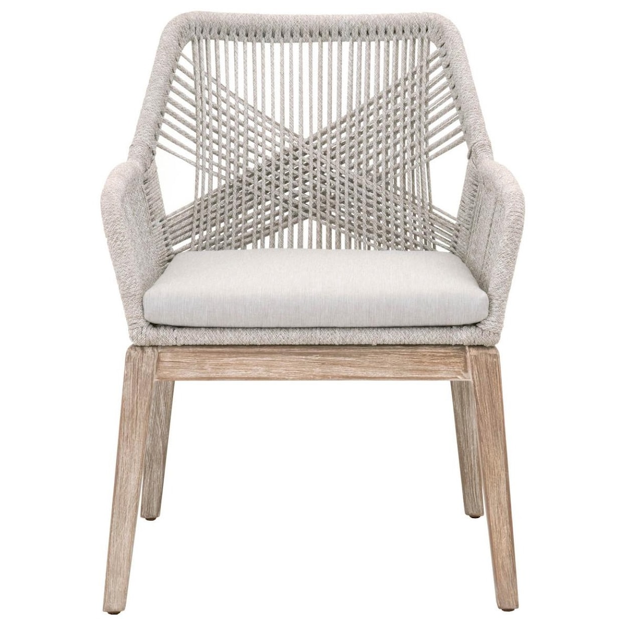 Essentials for Living Woven LOOM ARM CHAIR