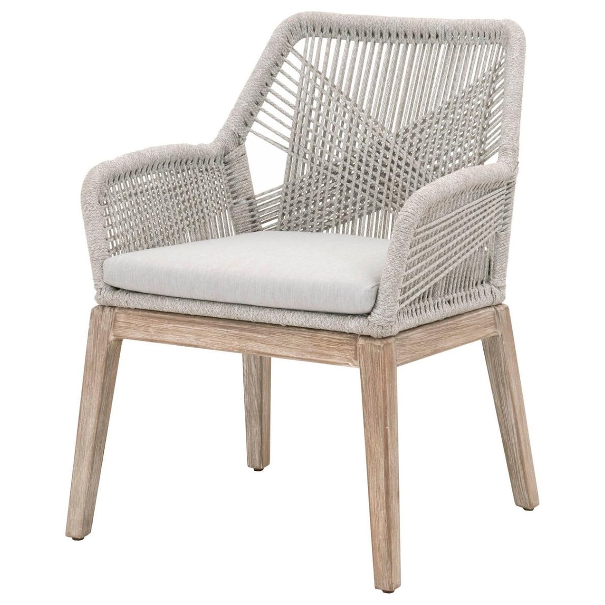 Essentials for Living Woven LOOM ARM CHAIR