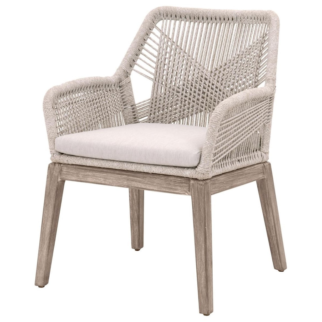 Essentials for Living Woven LOOM ARM CHAIR